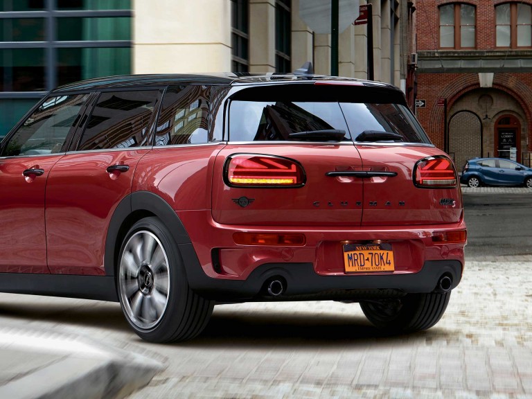MINI Clubman – crvena i crna – Union Jack LED stražnja svjetla