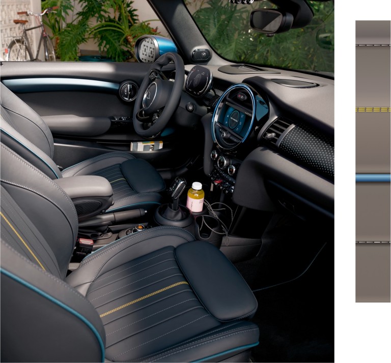 MINI Cabrio Sidewalk Edition - unutrašnjost - presvlake i kokpit