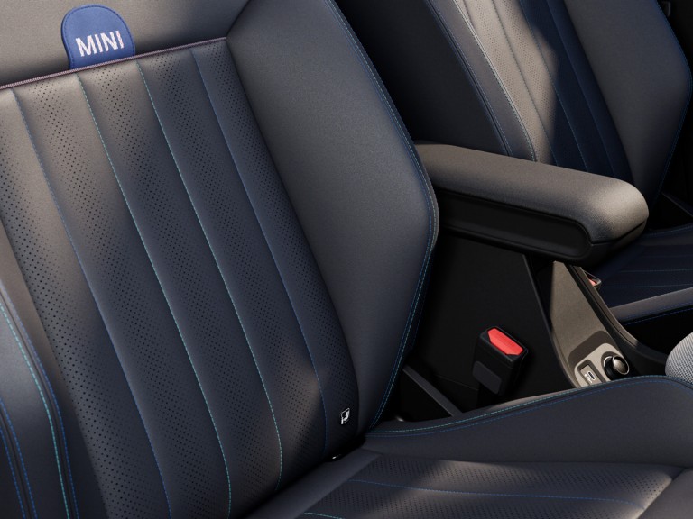 MINI Cooper 5 vrata – unutrašnjost – sjedala – presvlake