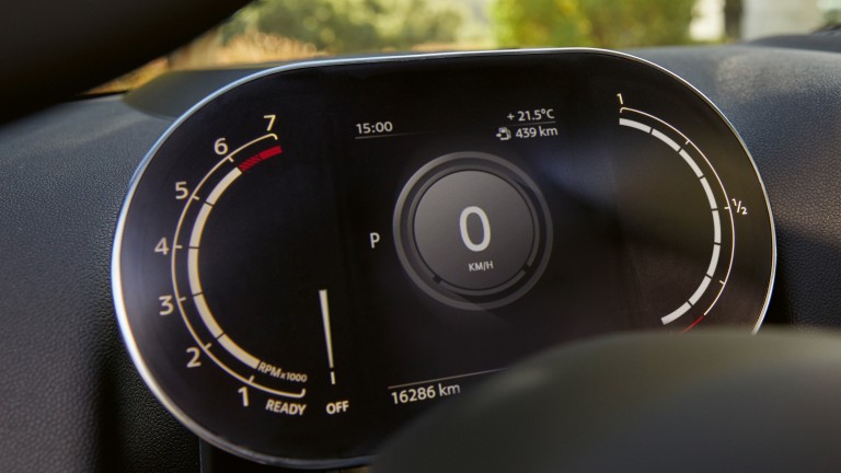 MINI Countryman – digitalni skup instrumenata – digitalni zaslon